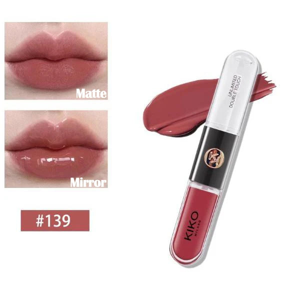 Transform Your Look with 3D Liquid Lip Glaze - Nourishing Transparent Lip Gloss for Full, Glossy Lips in Milk Tea Bean Paste Shade