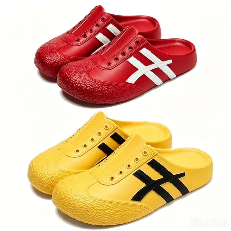 Step into Comfort: Stylish Women's Slingback EVA Slippers - Perfect for Casual Summer Days!
