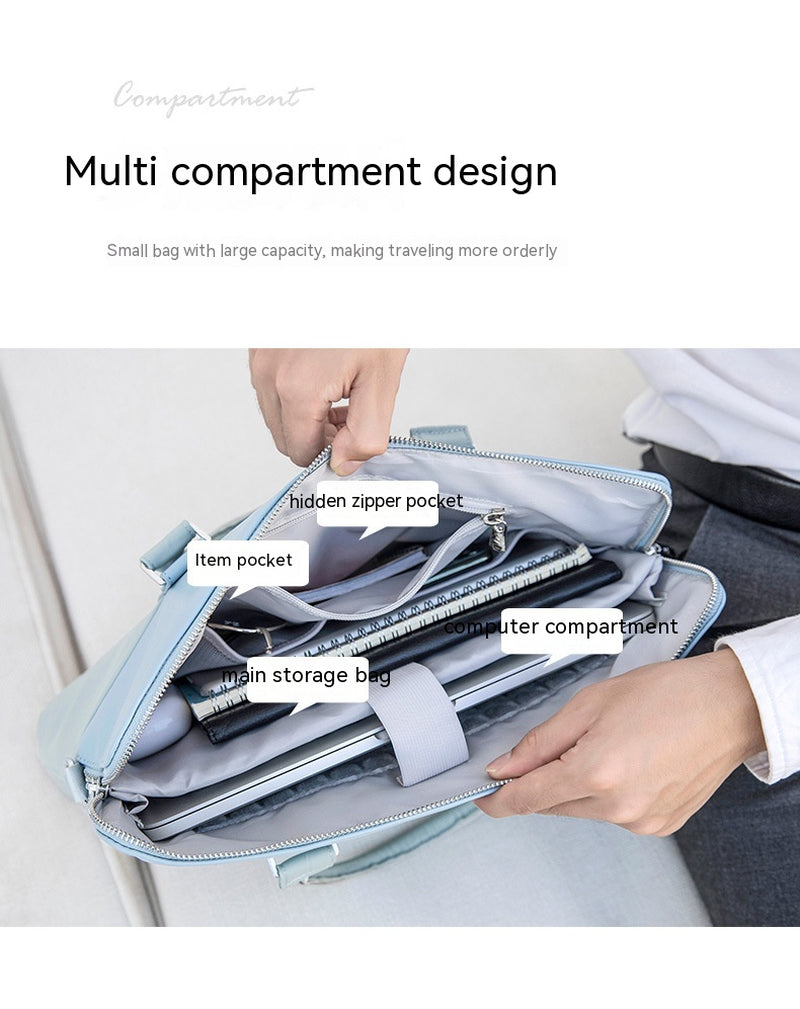 Båstad - Ultra-Lightweight Laptop Bag with Handle – Shock-Absorbing Laptop Sleeve for 13"-15.6" Devices
