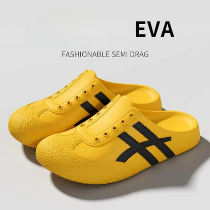 Step into Comfort: Stylish Women's Slingback EVA Slippers - Perfect for Casual Summer Days!