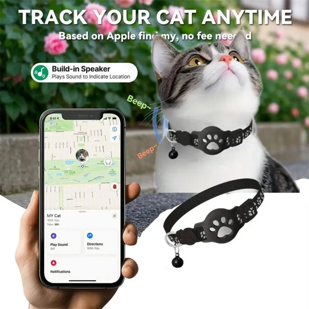 Keep Your Furry Friends Safe with Our Waterproof Mini GPS Tracker for Dogs and Cats - Perfect for Adventurous Pets!