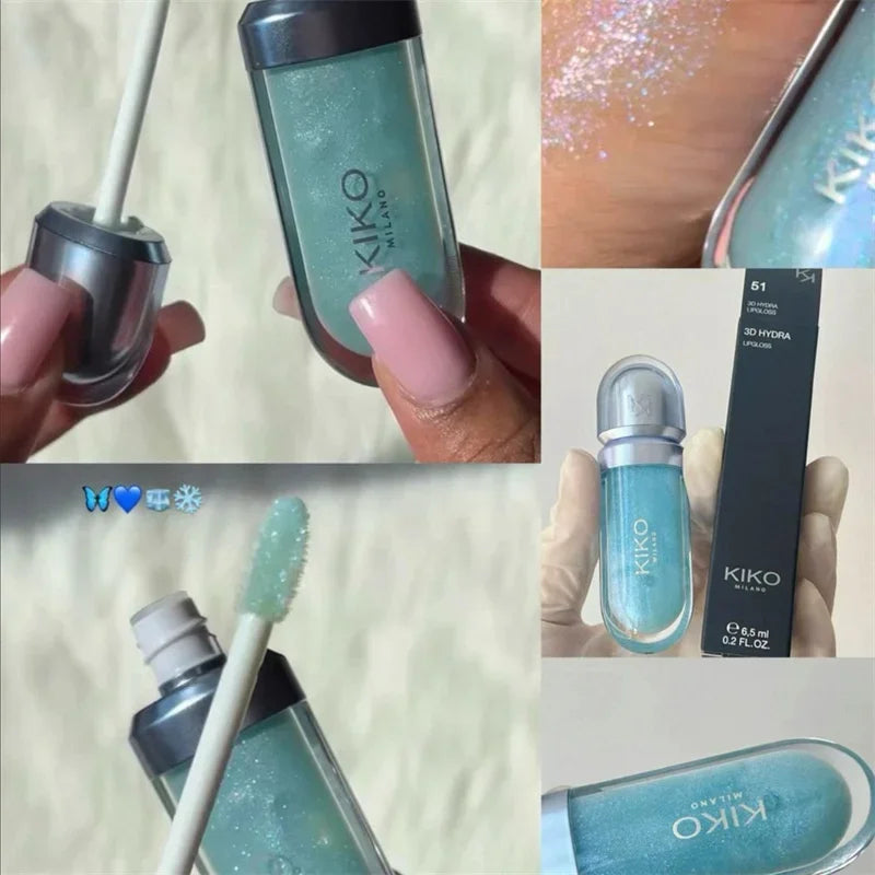 Transform Your Look with 3D Liquid Lip Glaze - Nourishing Transparent Lip Gloss for Full, Glossy Lips in Milk Tea Bean Paste Shade