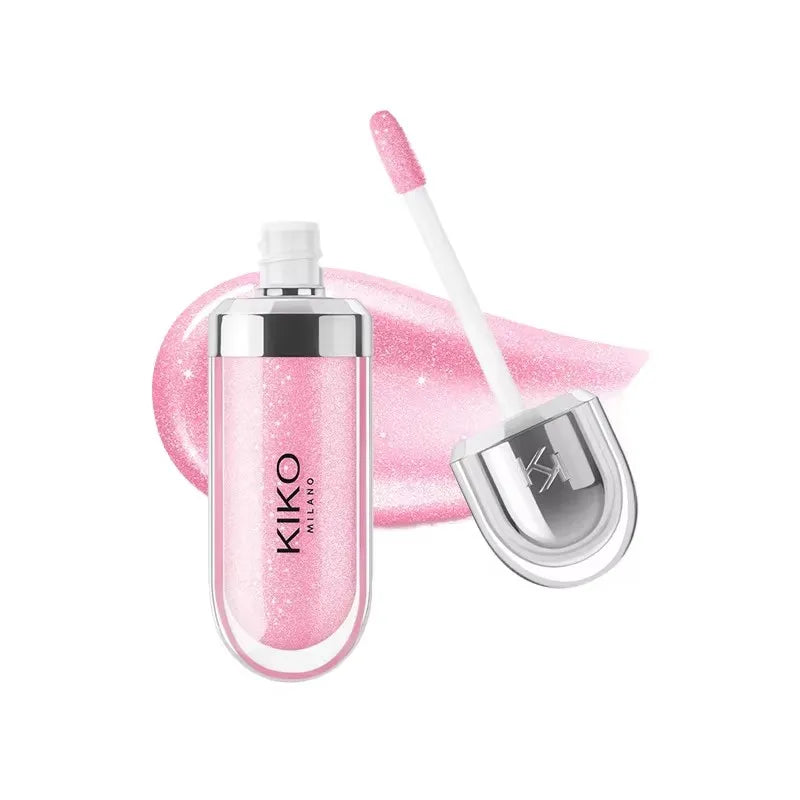 Transform Your Look with 3D Liquid Lip Glaze - Nourishing Transparent Lip Gloss for Full, Glossy Lips in Milk Tea Bean Paste Shade