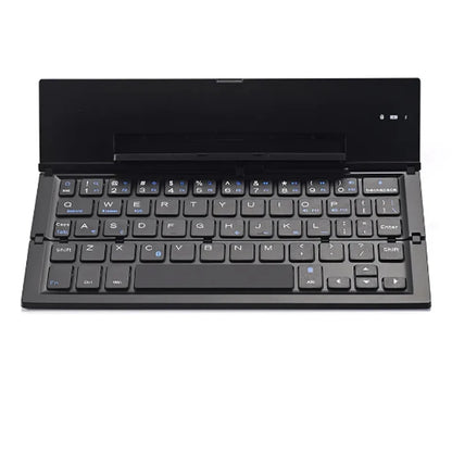 BOW Compact Folding Bluetooth Keyboard - Rechargeable Wireless Pocket Keyboard for iPhone, Samsung, and Tablets