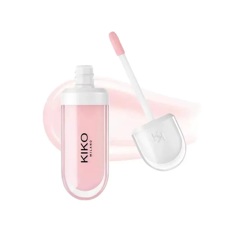 Transform Your Look with 3D Liquid Lip Glaze - Nourishing Transparent Lip Gloss for Full, Glossy Lips in Milk Tea Bean Paste Shade