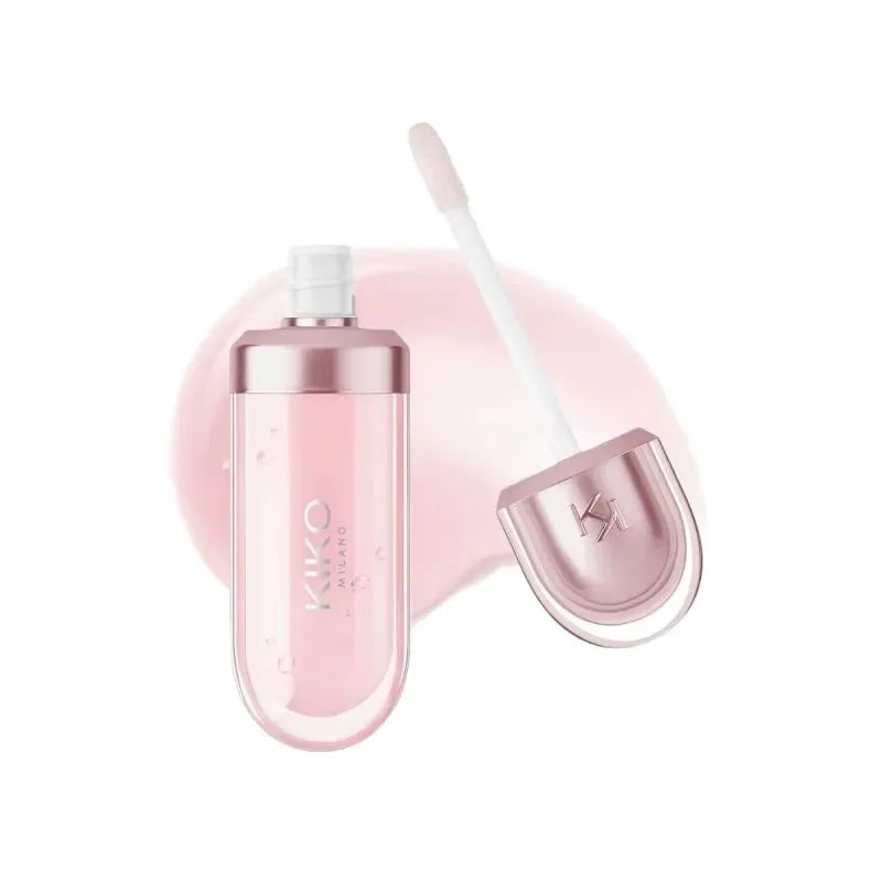 Transform Your Look with 3D Liquid Lip Glaze - Nourishing Transparent Lip Gloss for Full, Glossy Lips in Milk Tea Bean Paste Shade