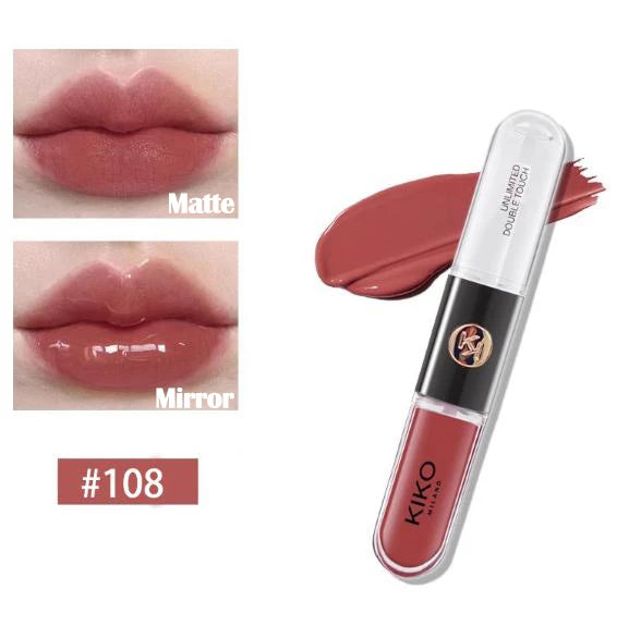 Transform Your Look with 3D Liquid Lip Glaze - Nourishing Transparent Lip Gloss for Full, Glossy Lips in Milk Tea Bean Paste Shade