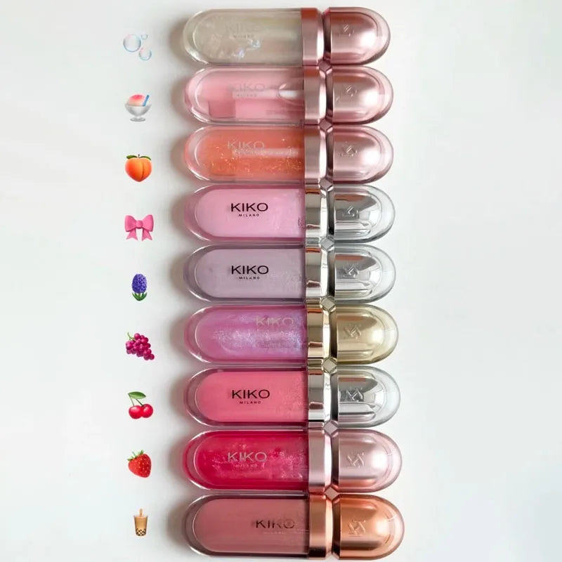 Transform Your Look with 3D Liquid Lip Glaze - Nourishing Transparent Lip Gloss for Full, Glossy Lips in Milk Tea Bean Paste Shade