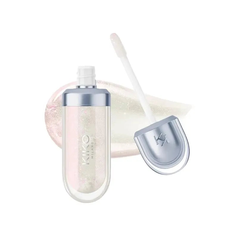 Transform Your Look with 3D Liquid Lip Glaze - Nourishing Transparent Lip Gloss for Full, Glossy Lips in Milk Tea Bean Paste Shade