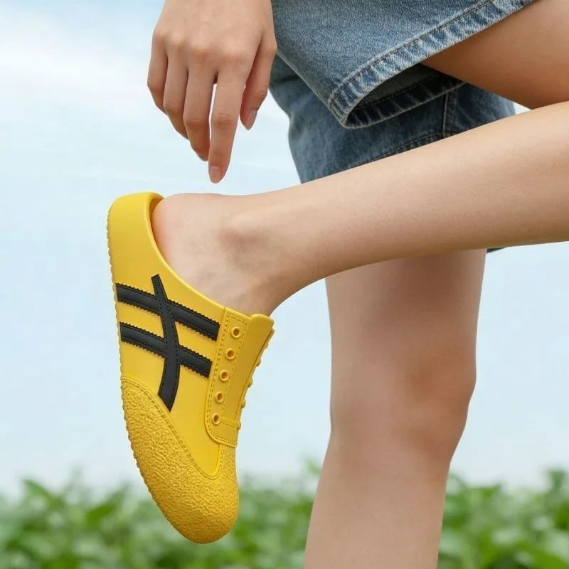 Step into Comfort: Stylish Women's Slingback EVA Slippers - Perfect for Casual Summer Days!